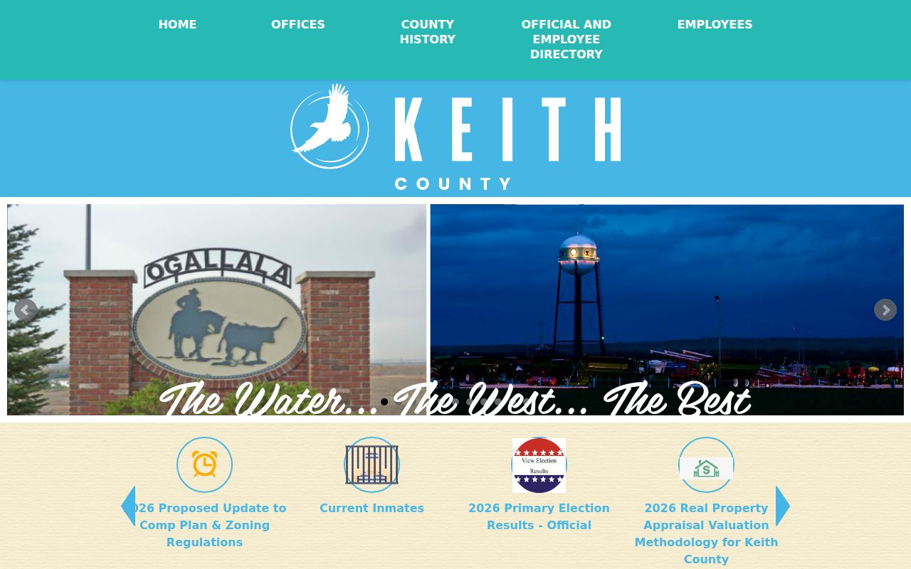 Keith County criminal history office directory
