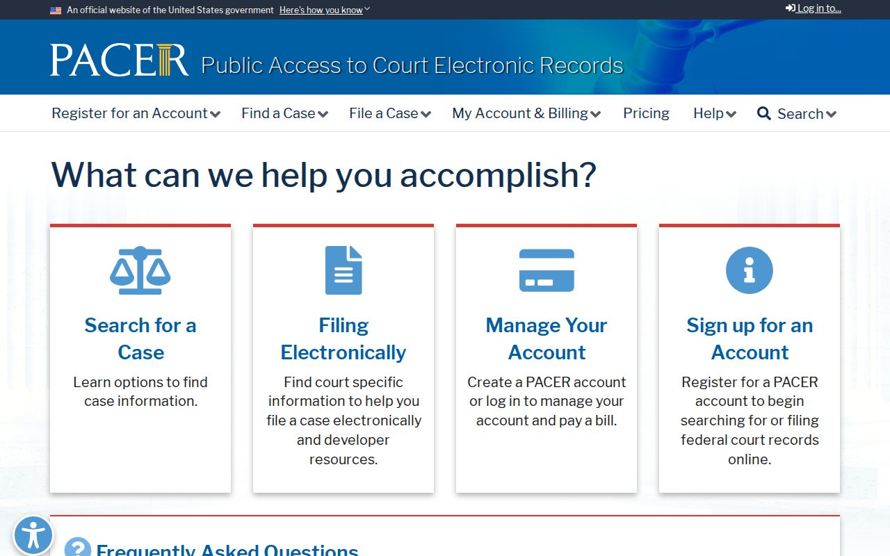 Federal court search beyond Keith County criminal records
