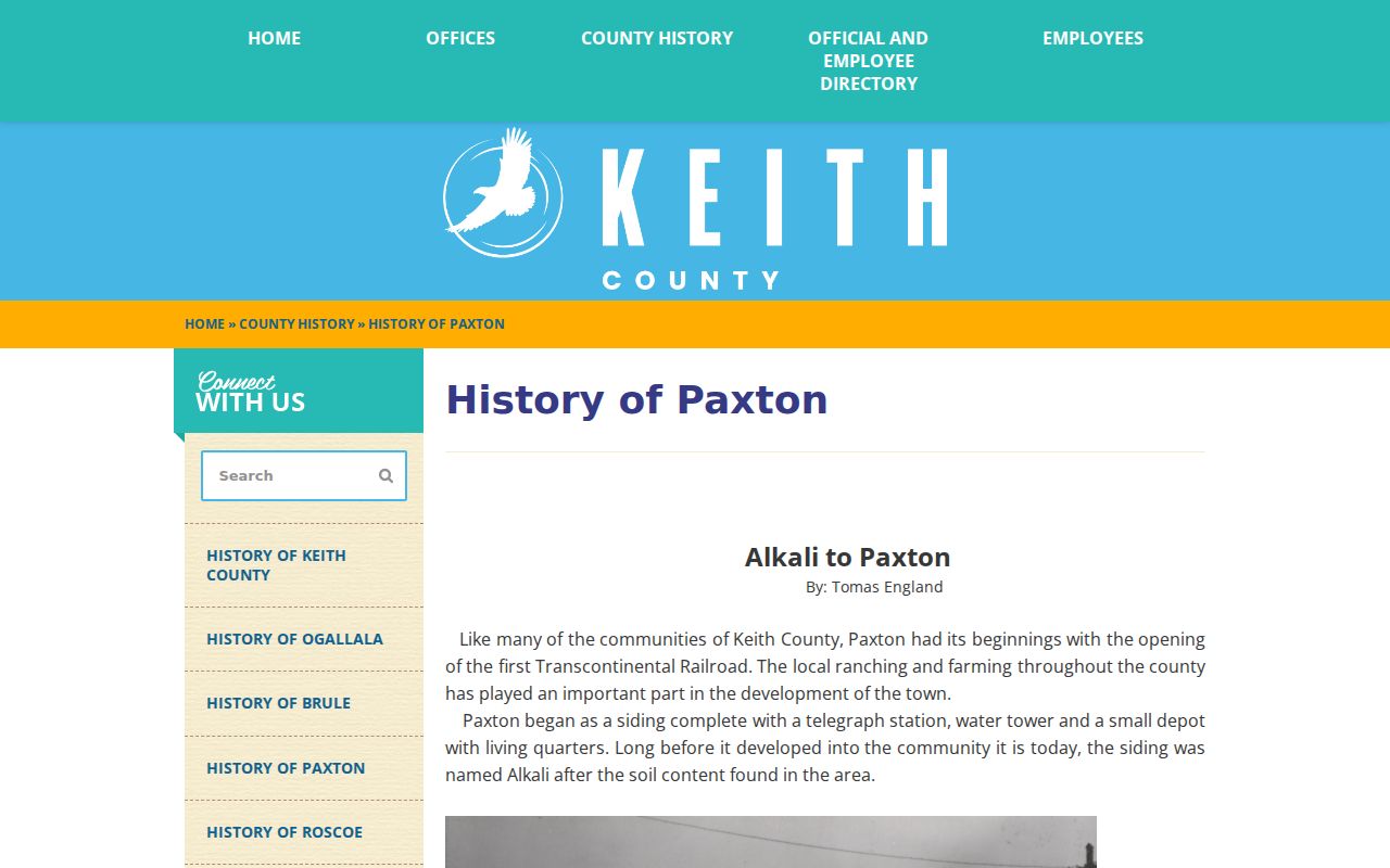 Paxton criminal records and official village history